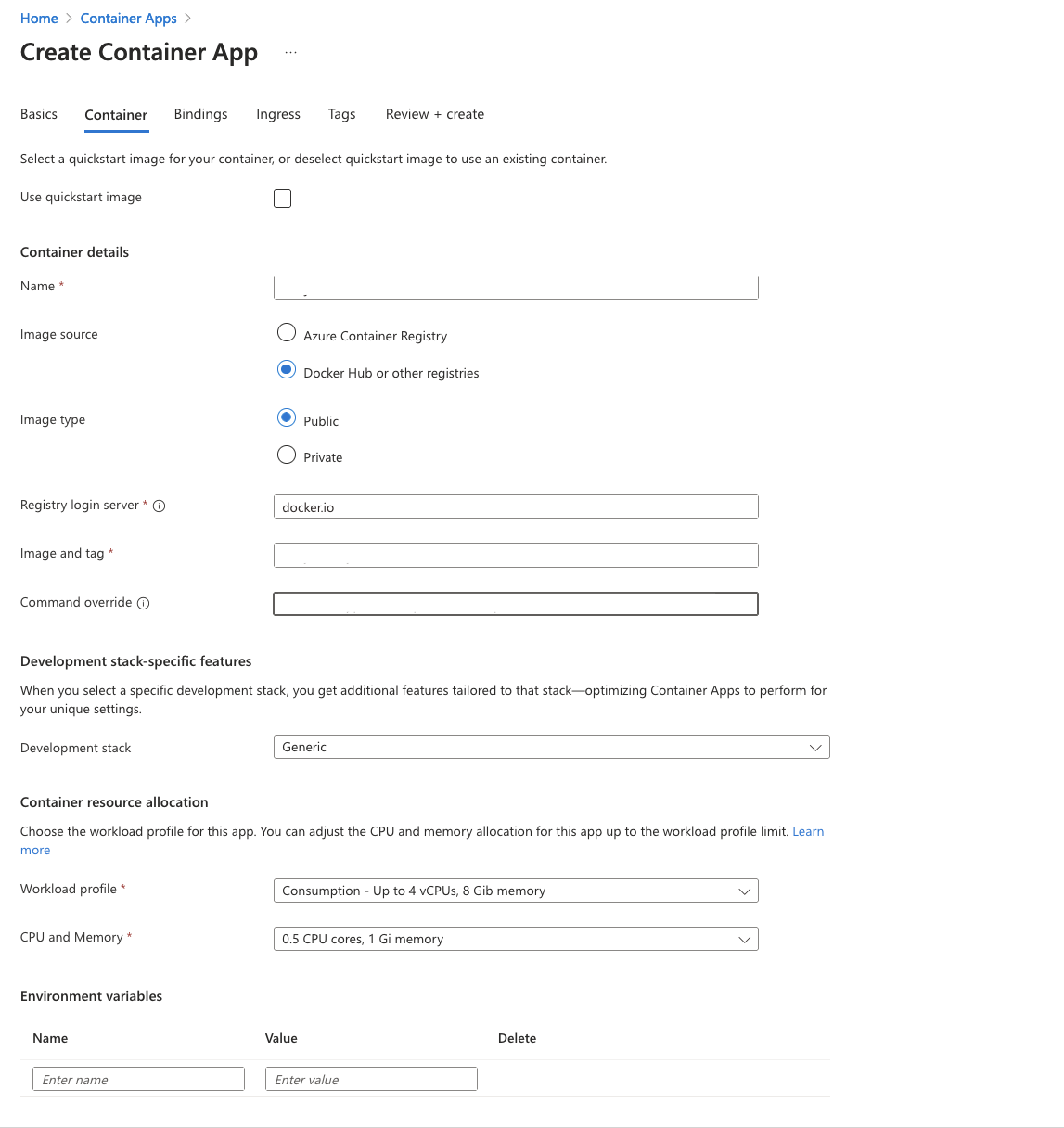 Deploying Paybill on Azure container apps